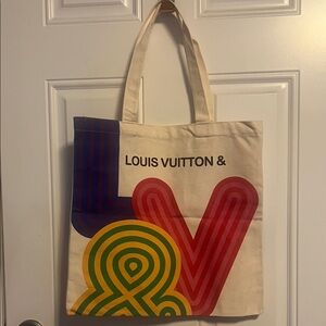 Louis Vuitton & Shenzhen Exhibition-City Tote Bag Purse-Canvas- Edition